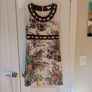 Jade Melody Tam floral linen mini dress 6